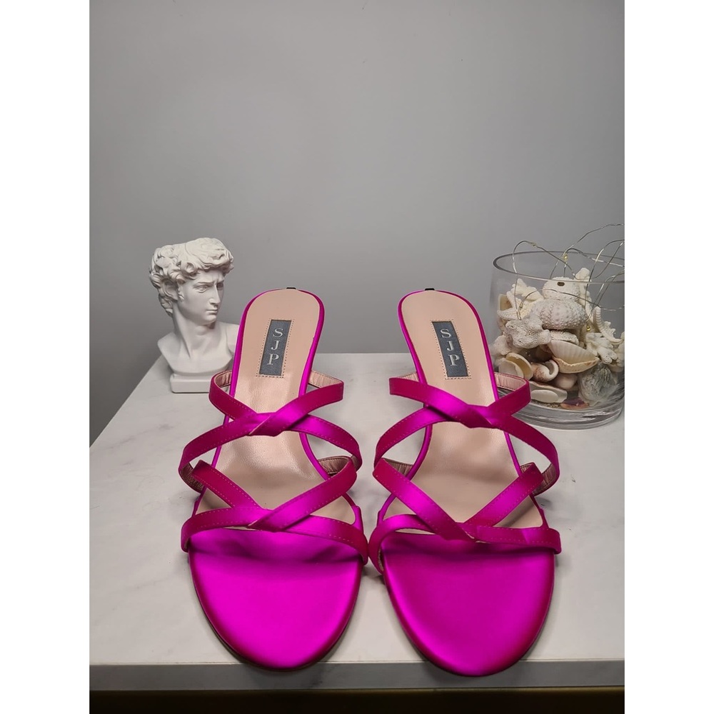 SJP by Sarah Jessica Parker Women's Melia High Heel Slide Sandals